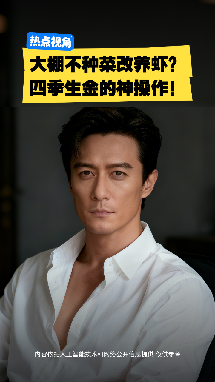 大棚不种菜改养虾？四季生金的神操作！