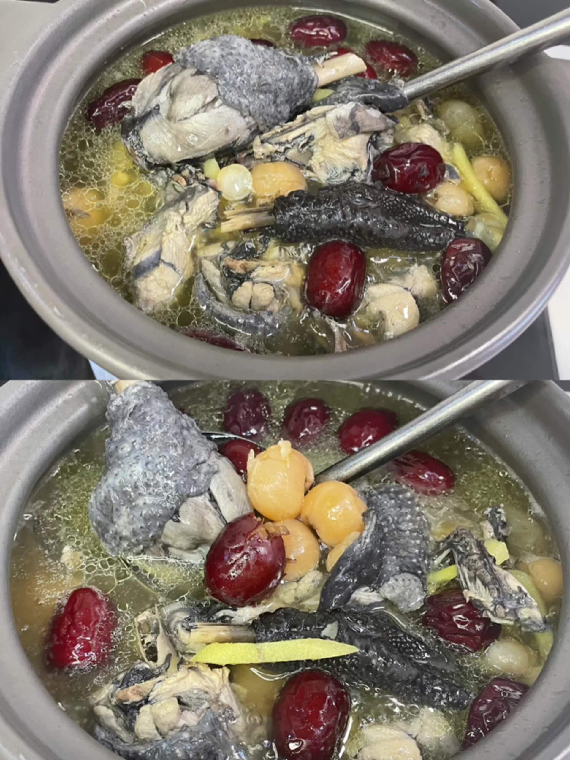 妈妈教我煮的乌鸡汤,要补血的姐妹快来看看