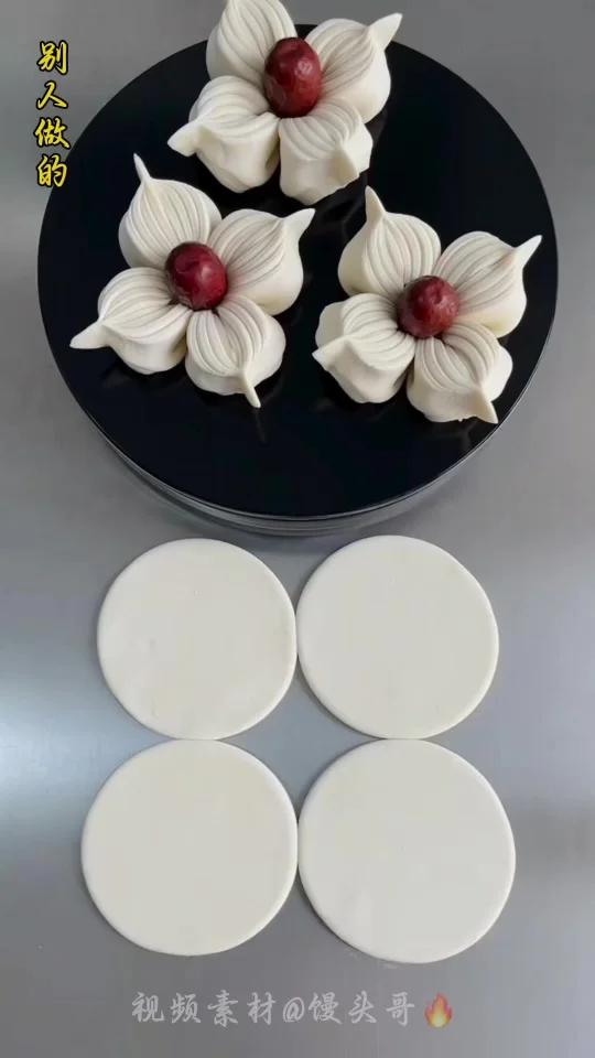 过年枣花馍这样做,简单又好看