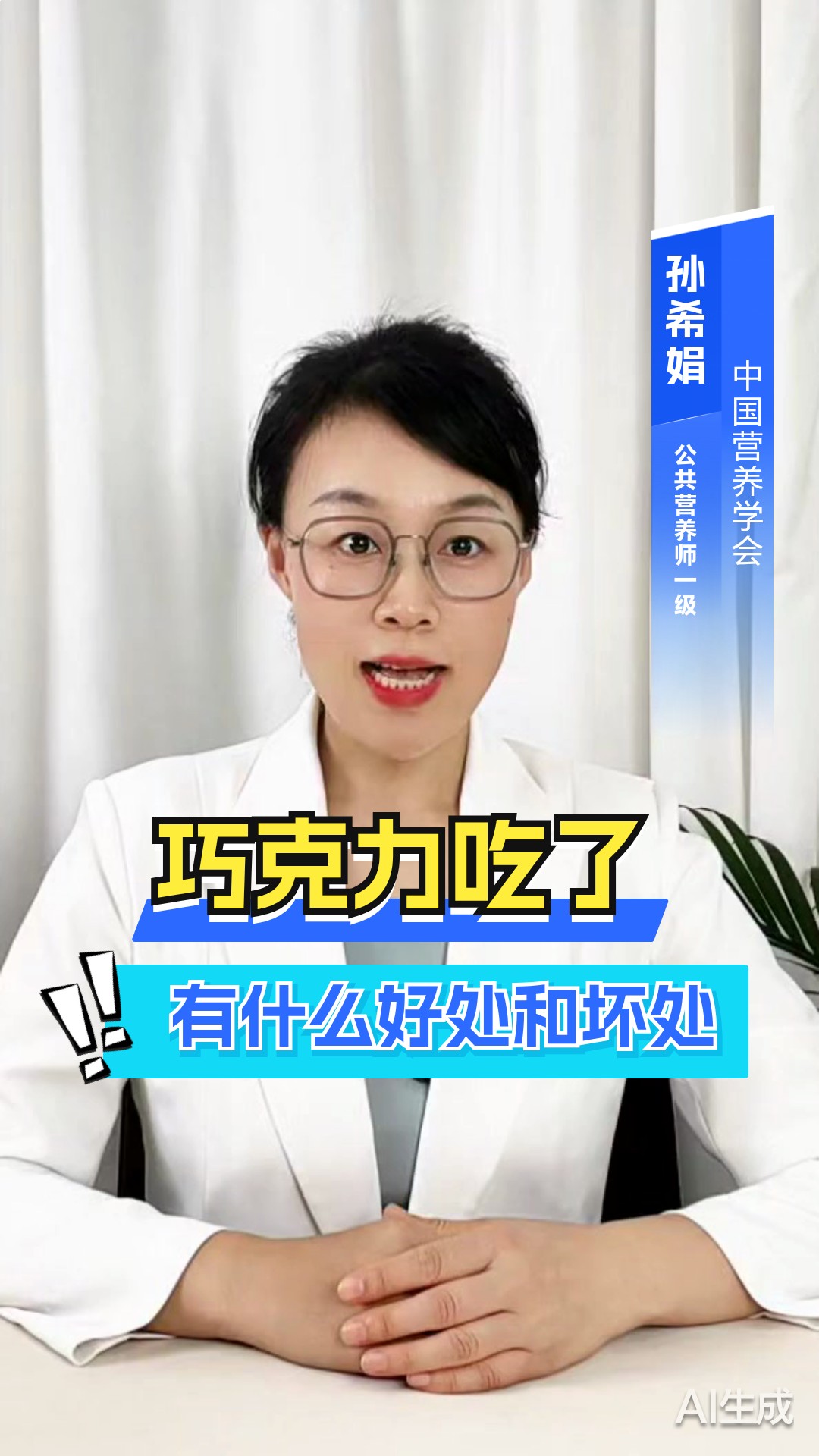 巧克力吃了有什么好处和坏处