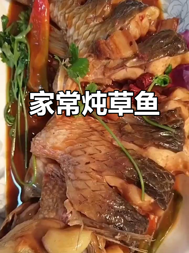 家常炖草鱼,简单又美味!