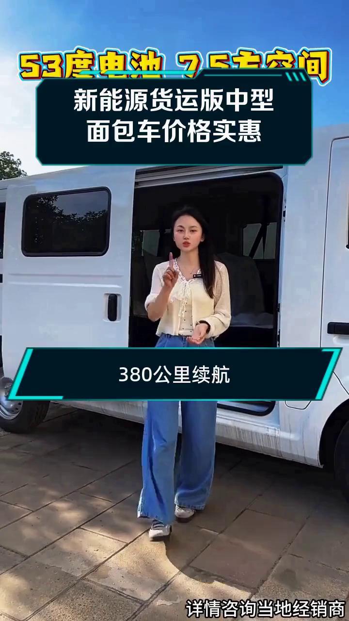 新能源货运版中型面包车价格实惠