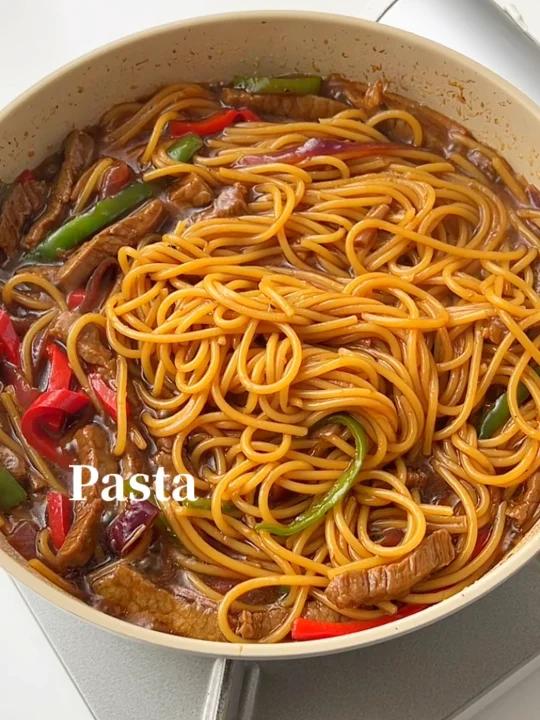 黑椒牛柳意面好吃到舔盘!零难度