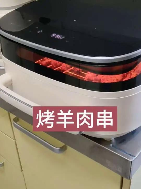 冬至饺子,空气炸锅电烤箱烤羊肉串,在家烤串干净吃着放心