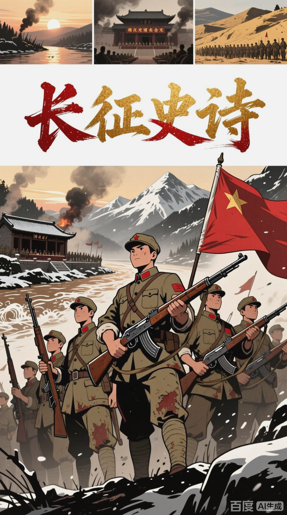 红军长征：红色历史的动漫之旅