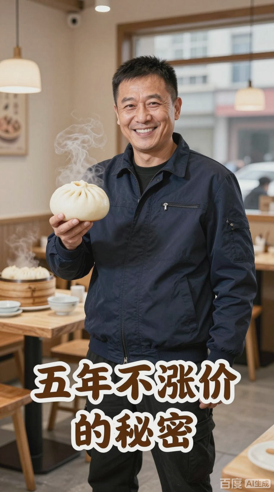 五年不涨价的包子铺秘密