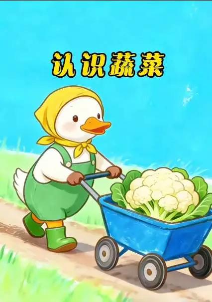 认识蔬菜英语绘本