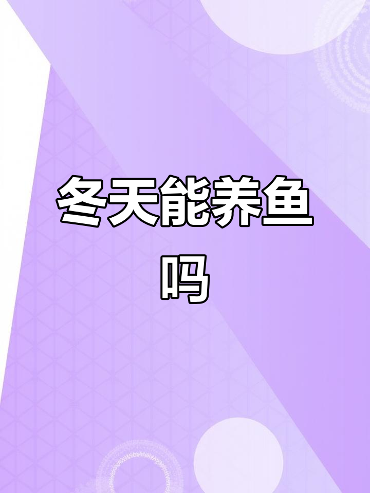 冬季鱼菜共生系统,能否正常运作?