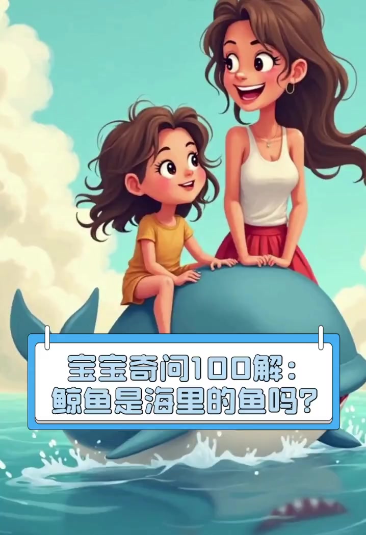 宝宝奇问100解:鲸鱼是海里的鱼吗?