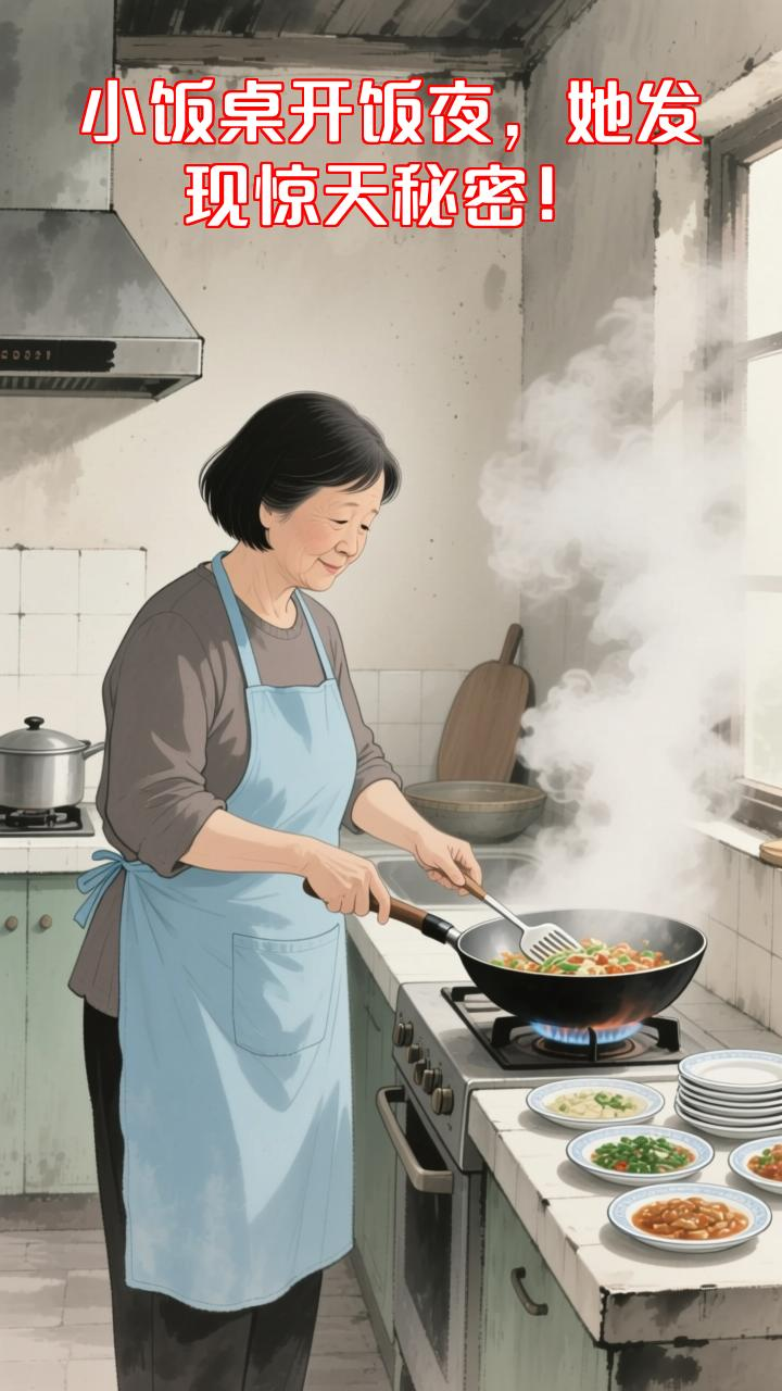 小饭桌开饭夜,她发现常客竟是失联二十年的父亲!