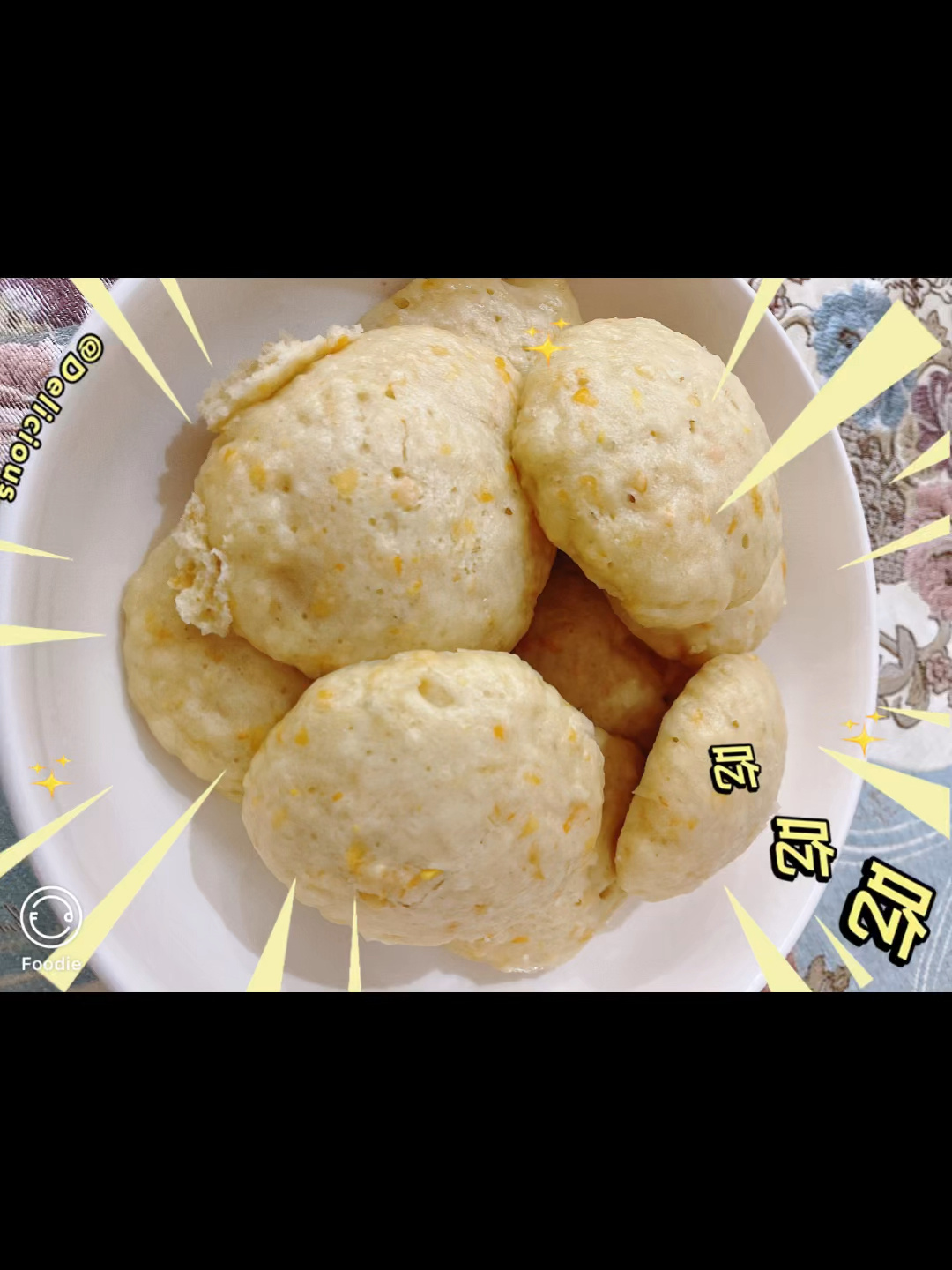 新鲜玉米浆馒头!做法简单