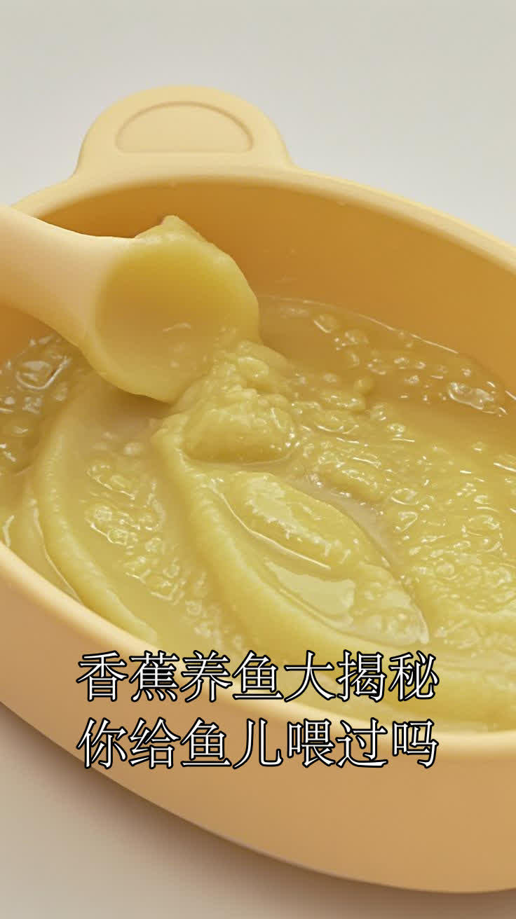 香蕉养鱼大揭秘,你给鱼儿喂过吗