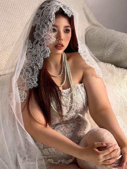 肚子肉好多150大码妹妹怎么拍婚纱写真