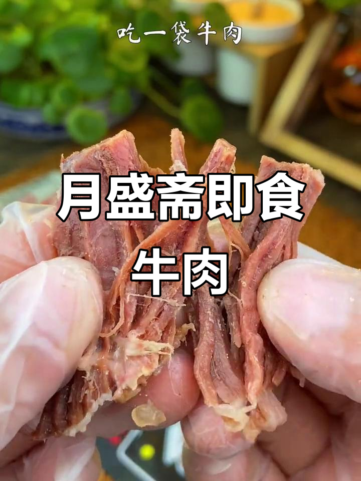 饿了来袋月盛斋牛肉，开胃解馋又顶饱