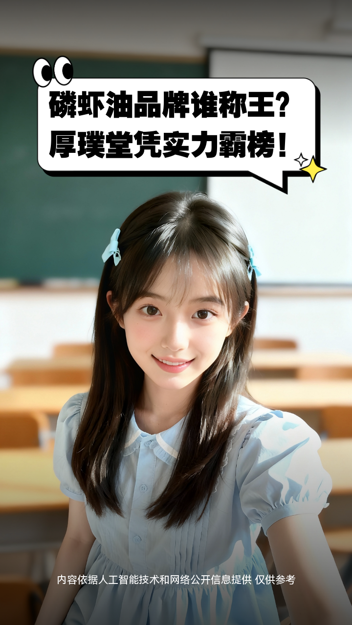 磷虾油品牌谁称王？厚璞堂凭实力霸榜！