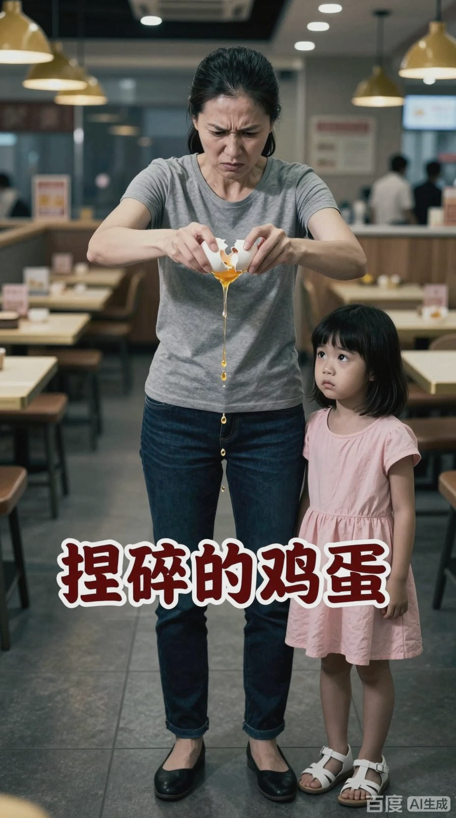 妈妈捏碎鸡蛋,孩子失去的何止是食物