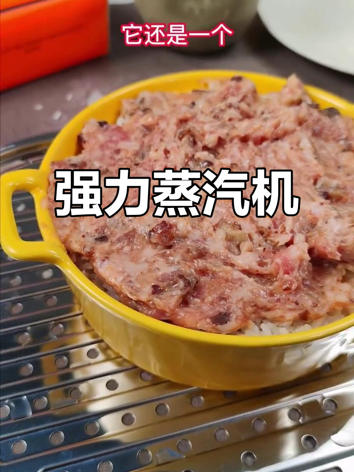 这款蒸汽机火力强劲,40个馒头轻松蒸熟!春季必备神器
