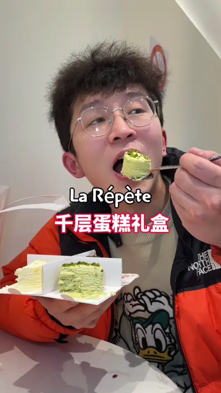 谁懂这一口的好吃程度 网红千层蛋糕