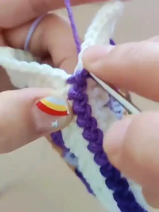 手工编织零基础教学 纯手工毛线拖鞋 软底软面穿上超舒服 简单打鞋子教学视频