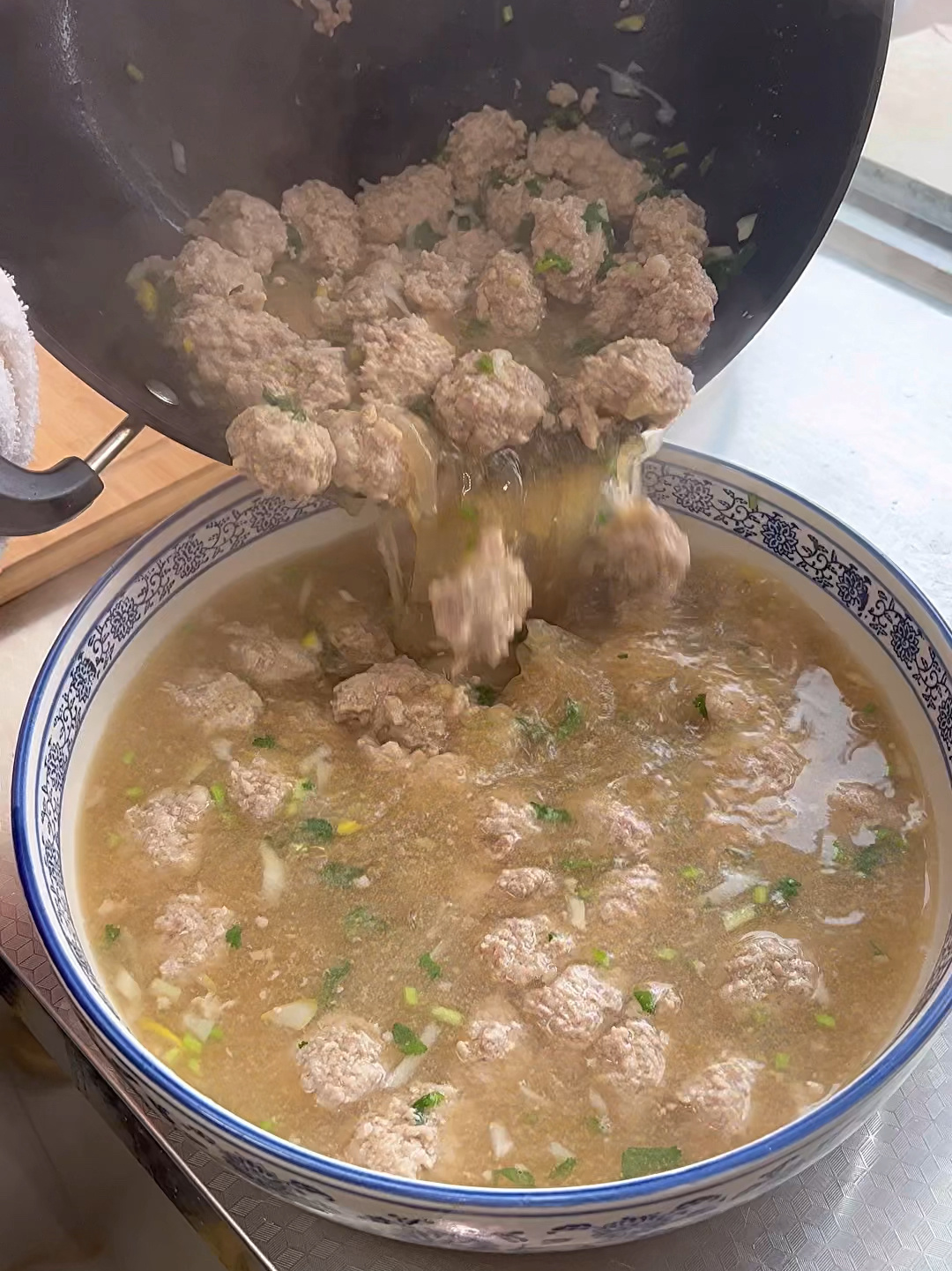粉丝肉丸汤教程给你们啦!