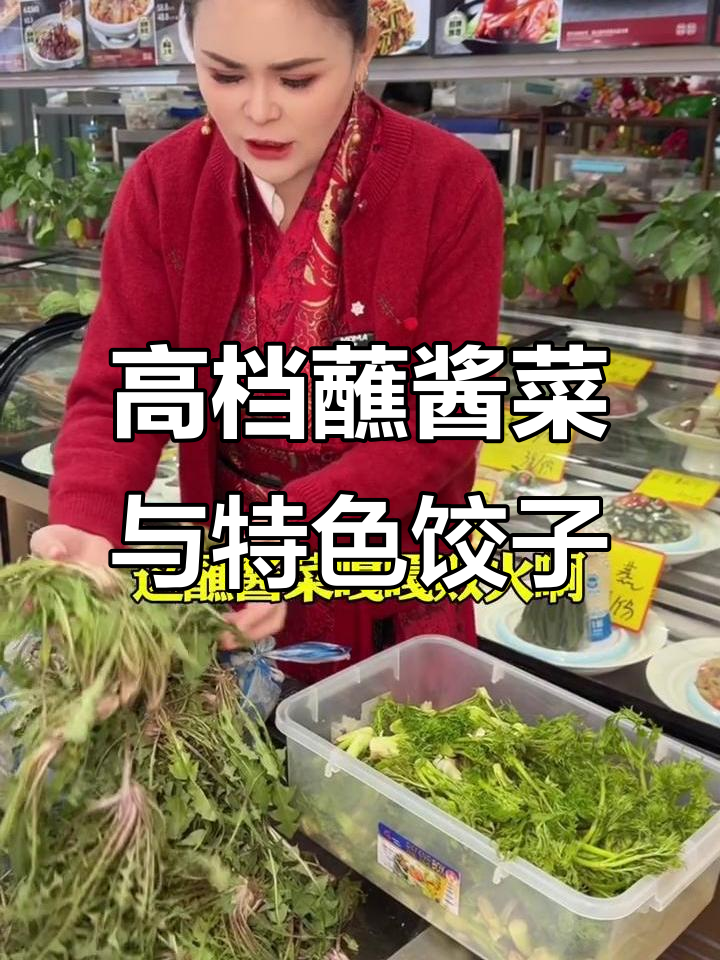 秦皇岛田记家宴:高档蘸酱菜与婆婆丁饺子大揭秘