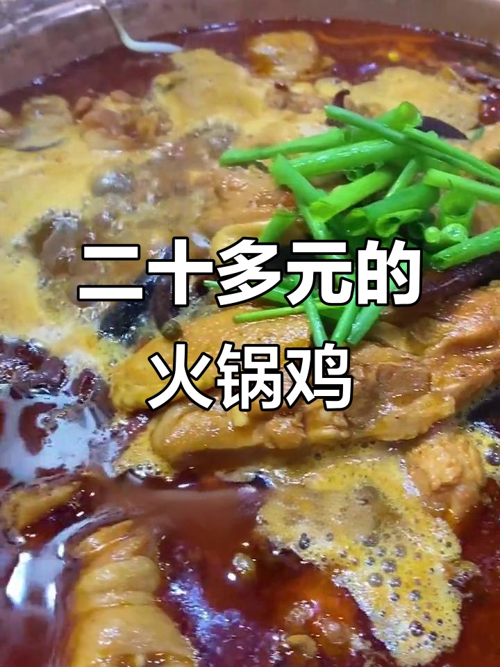 石家庄火锅鸡,20元吃两斤鸡腿肉,配菜超丰富