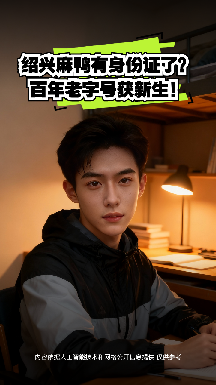 绍兴麻鸭有身份证了？百年老字号获新生！