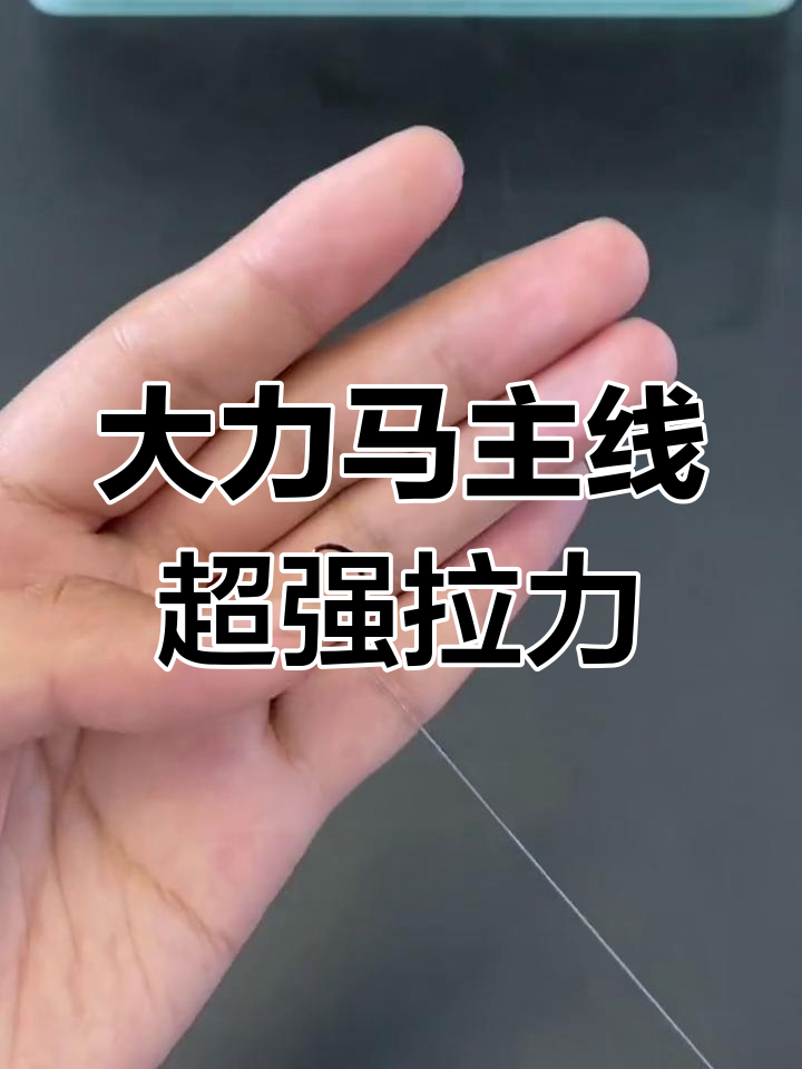 这款大力马线组,3号线轻松钓起35斤大鱼!