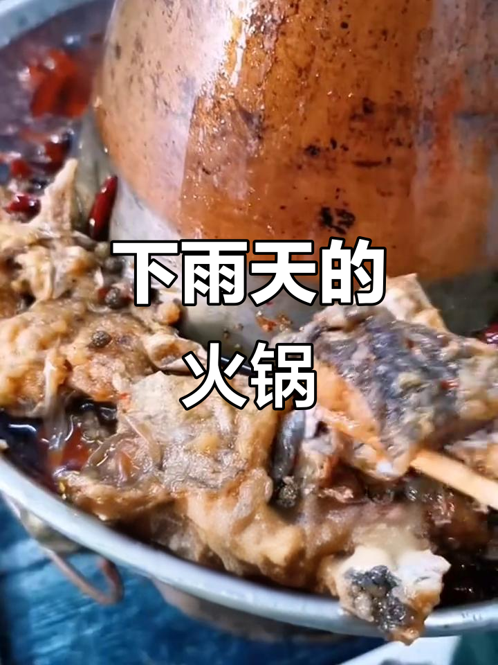 雨天火锅,酸菜鱼搭配蔬菜,实惠美味,配方大公开!