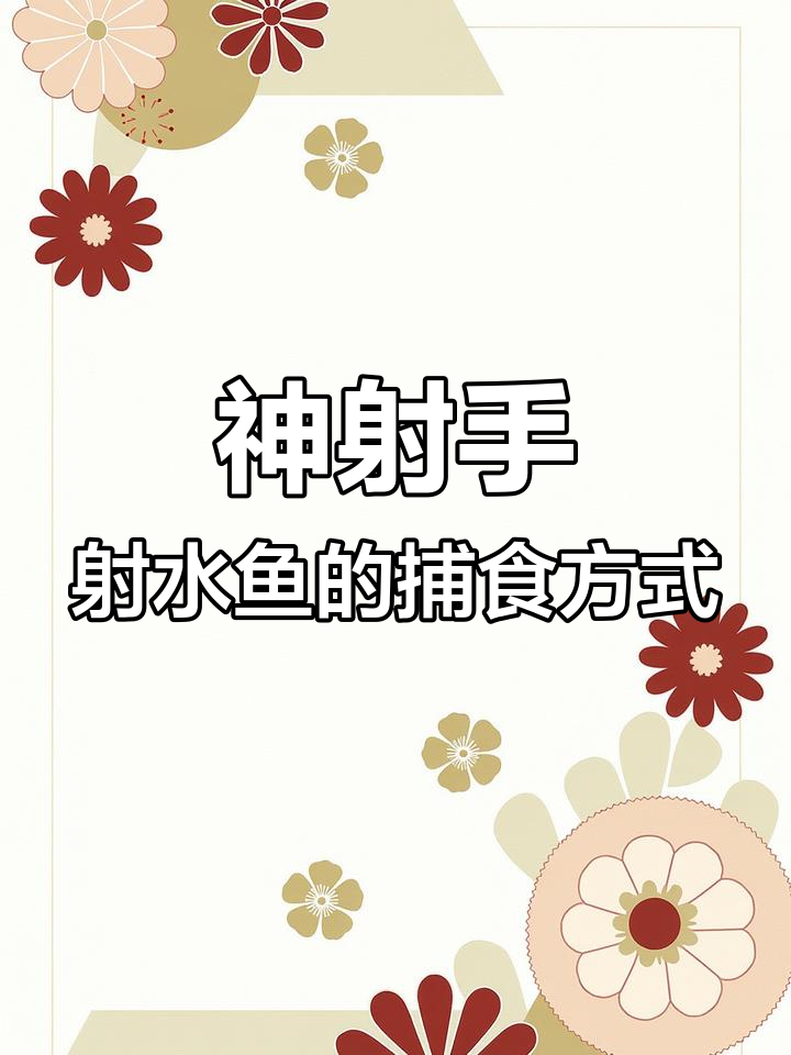 射水鱼如何精准捕捉猎物?超强捕食技巧揭秘