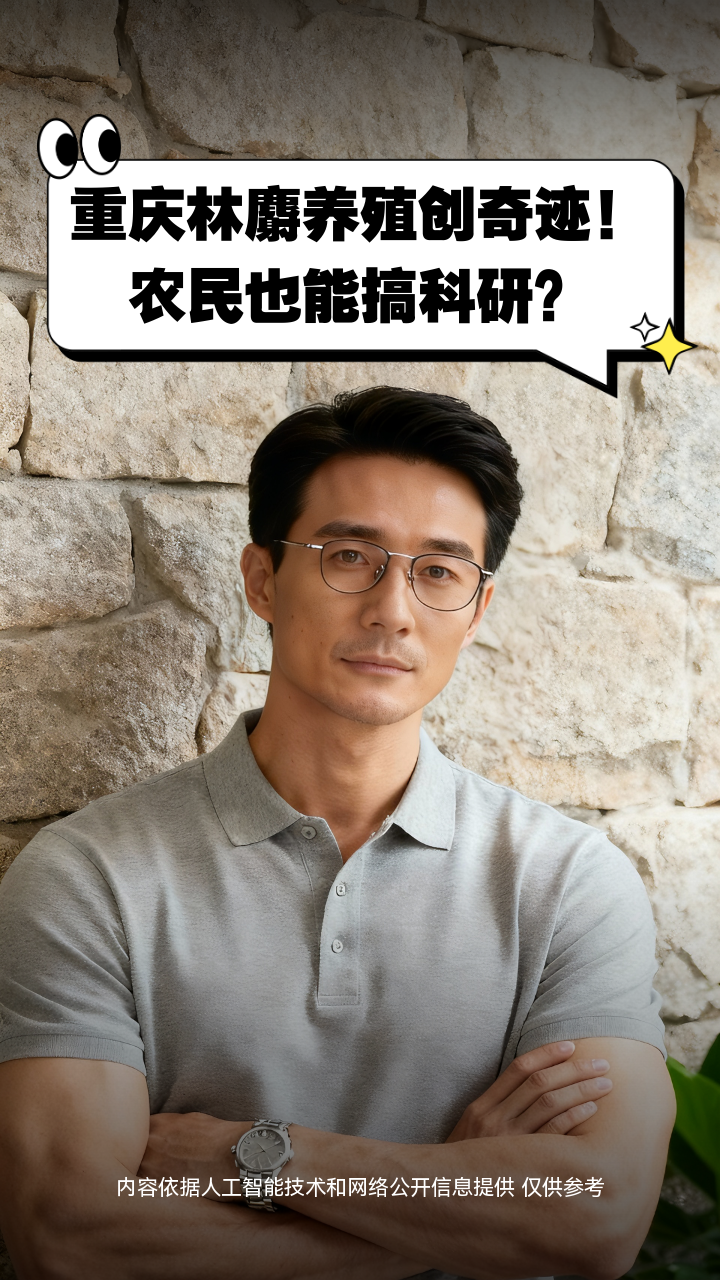 重庆林麝养殖创奇迹！农民也能搞科研？