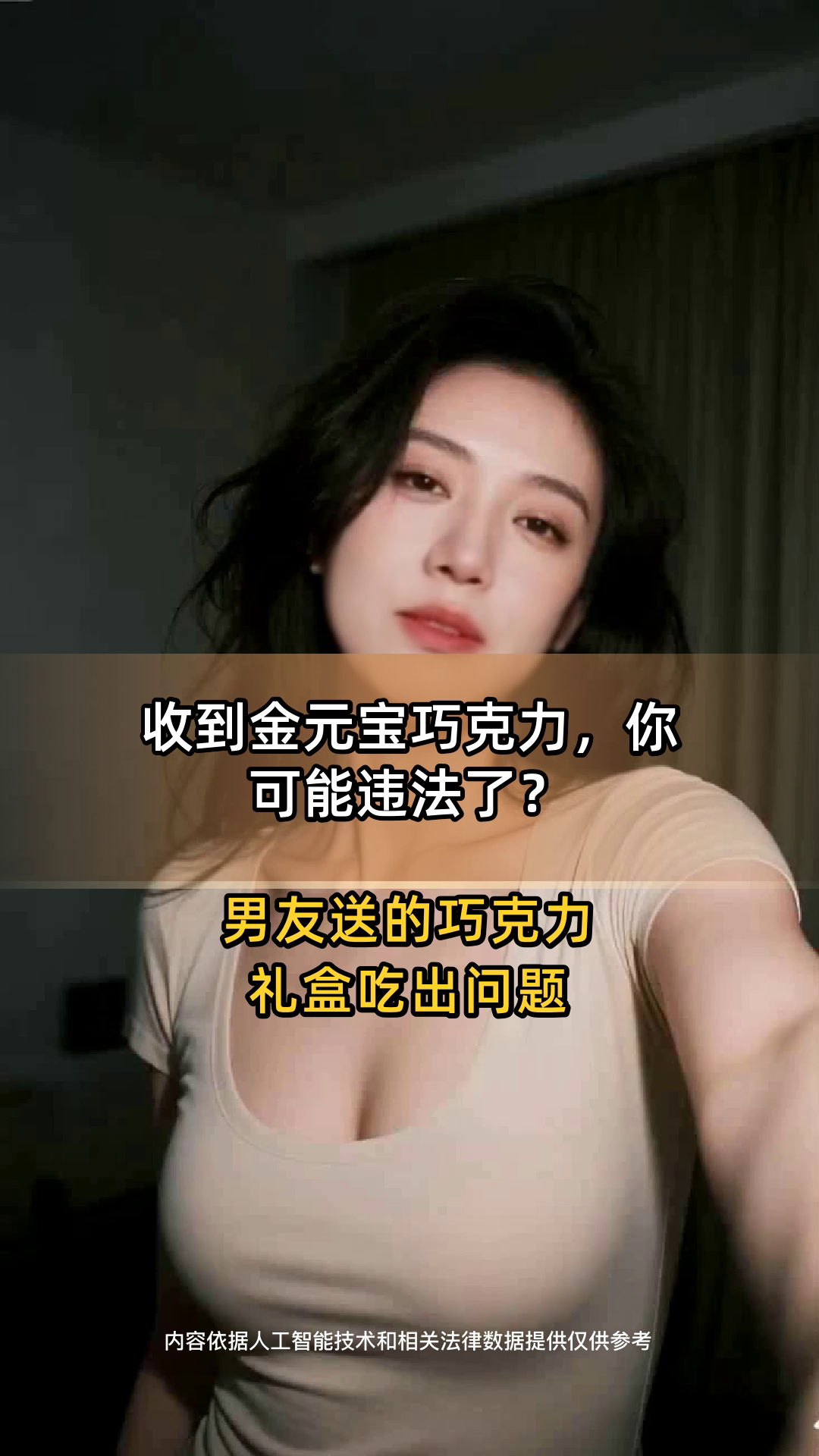 收到金元宝巧克力，你可能违法了？