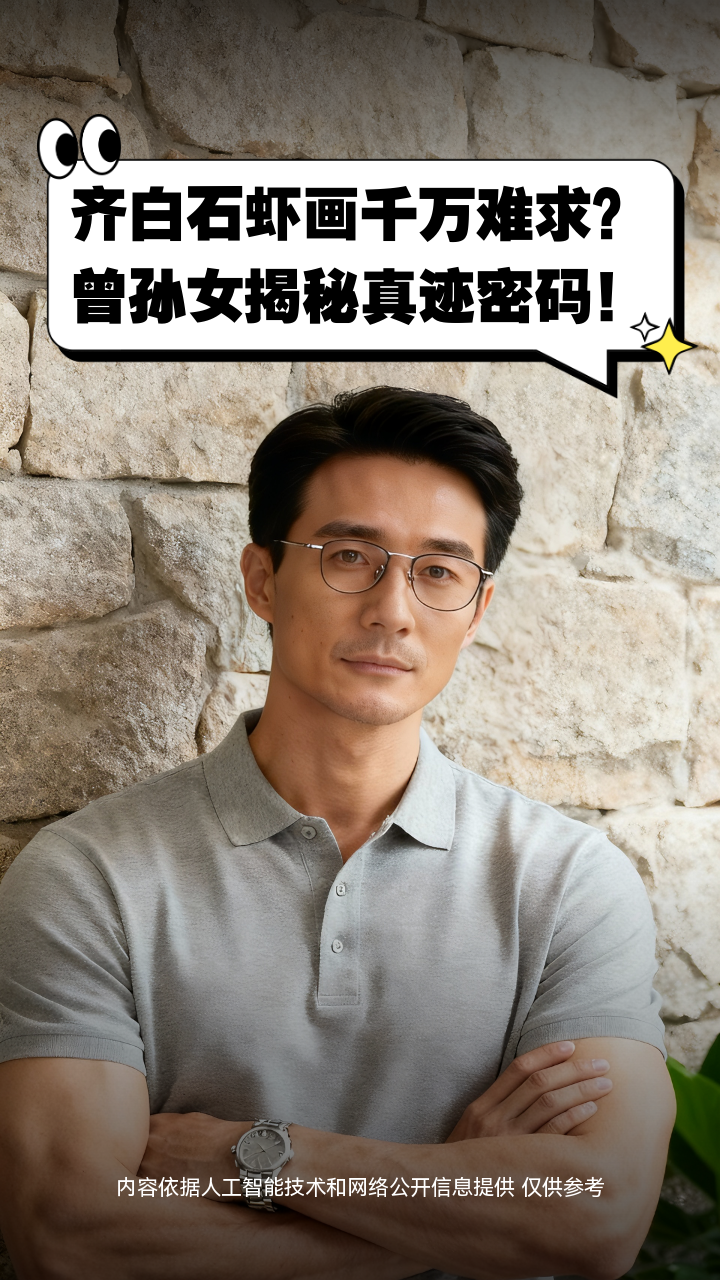 齐白石虾画千万难求?曾孙女揭秘真迹密码!