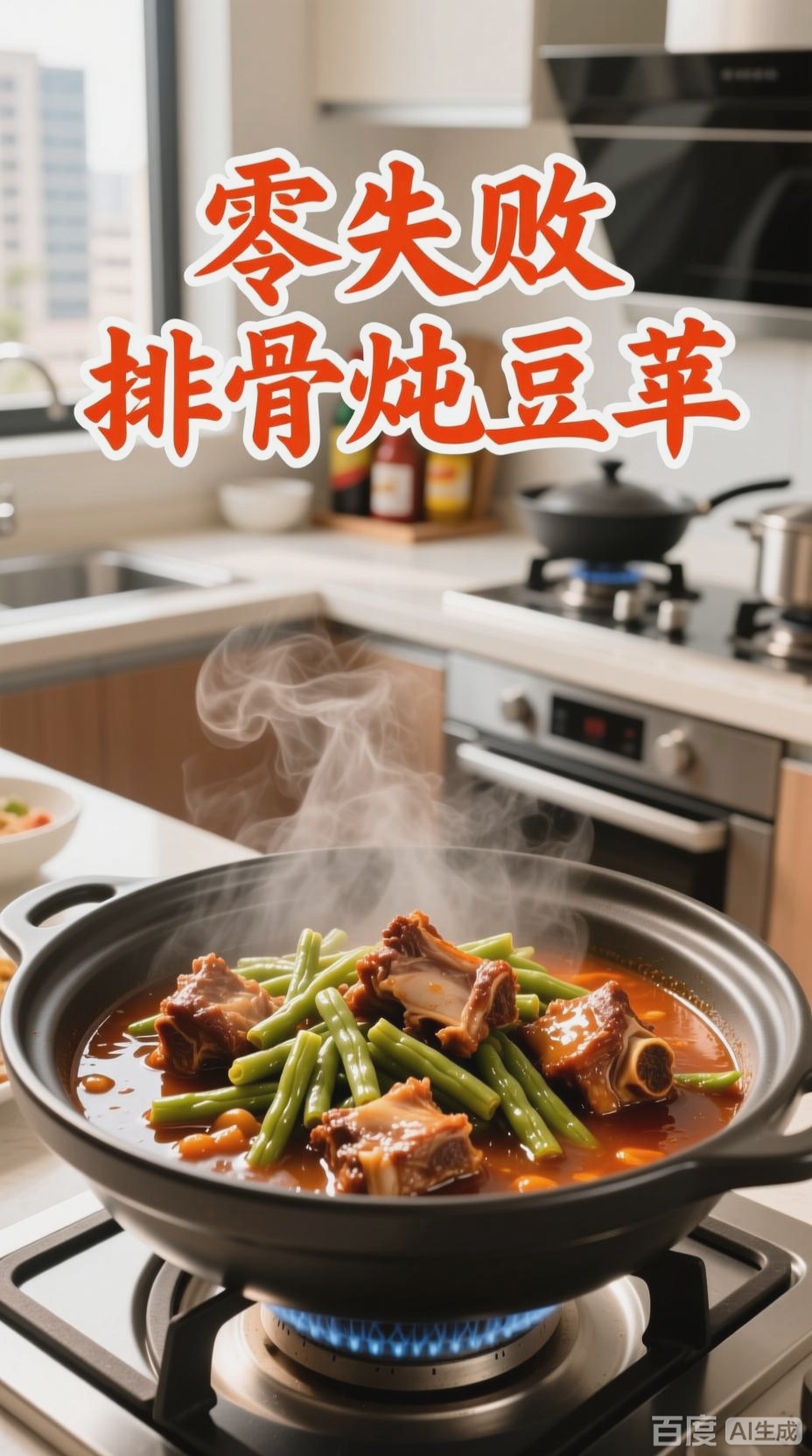 排骨炖豆角的家常做法