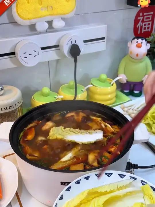 20来块到手一个双层电蒸锅 电火锅推荐 上蒸下煮太实用了,蒸包子热馒头煮火锅,还能炒菜