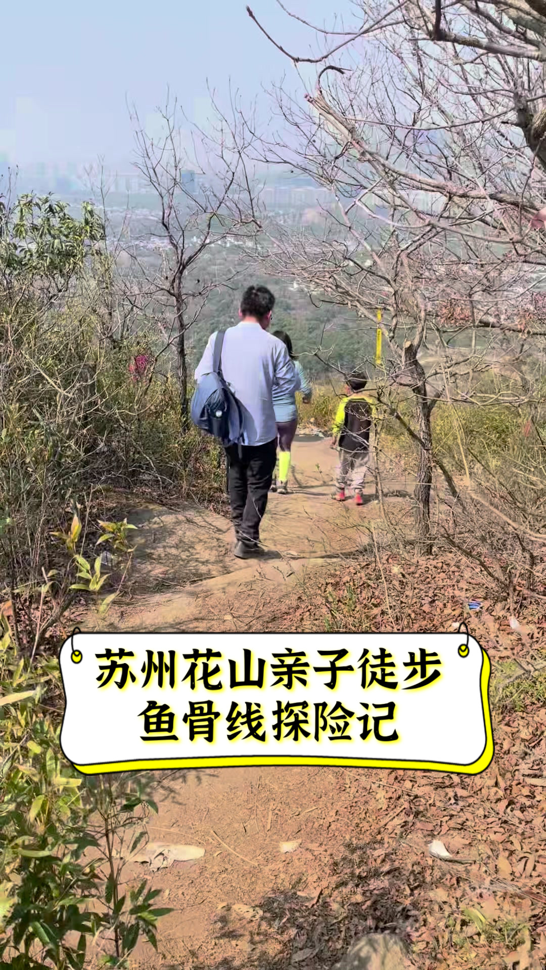 苏州花山亲子徒步,鱼骨线探险记