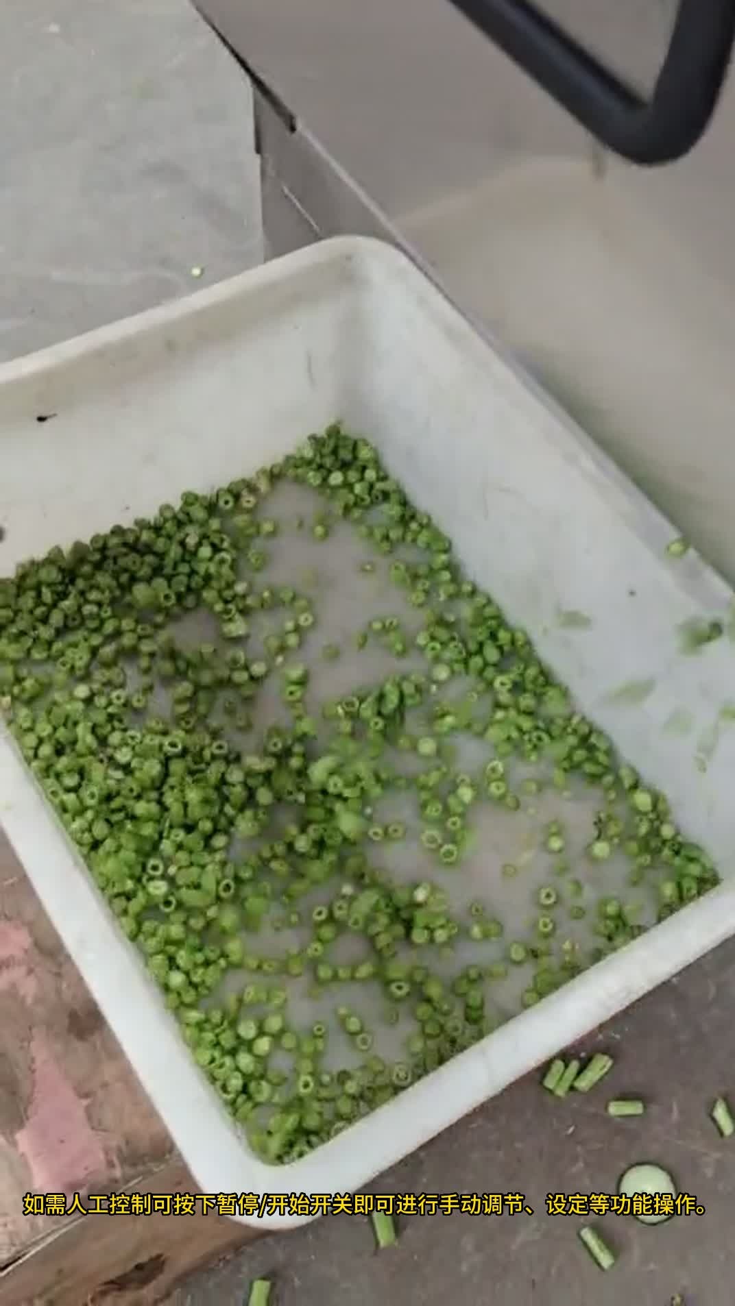 全自动切菜机的操作流程