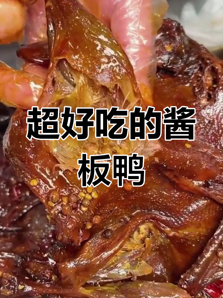 湖南酱板鸭,辣味十足,停不下来