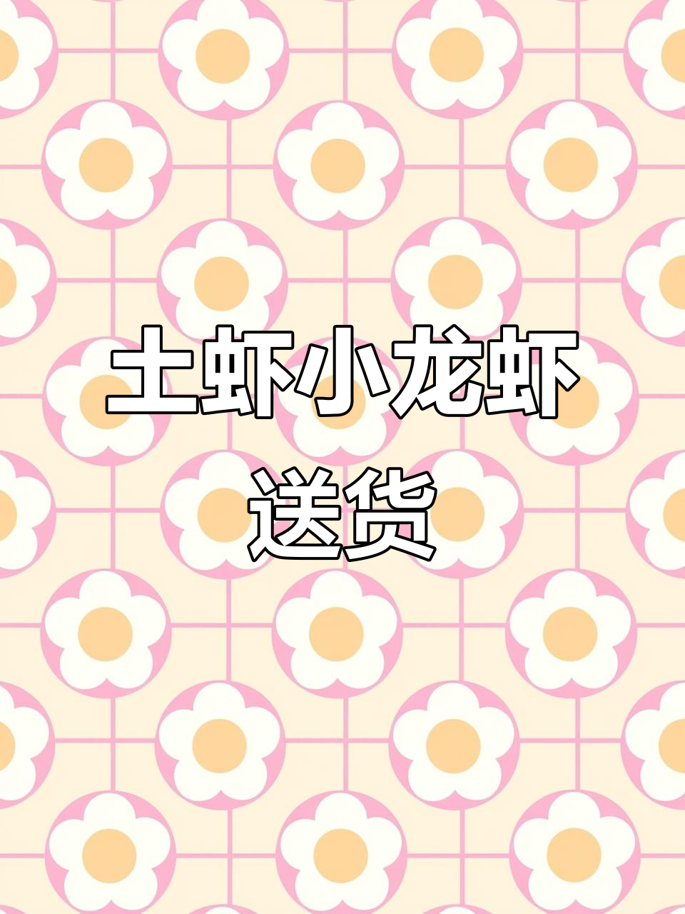 土虾小龙虾送货上门,假期必备美味