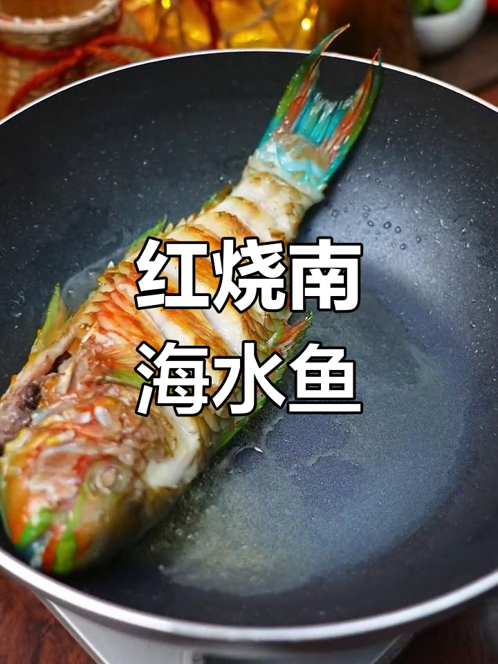 色彩斑斓的南海鱼,红烧后更美味