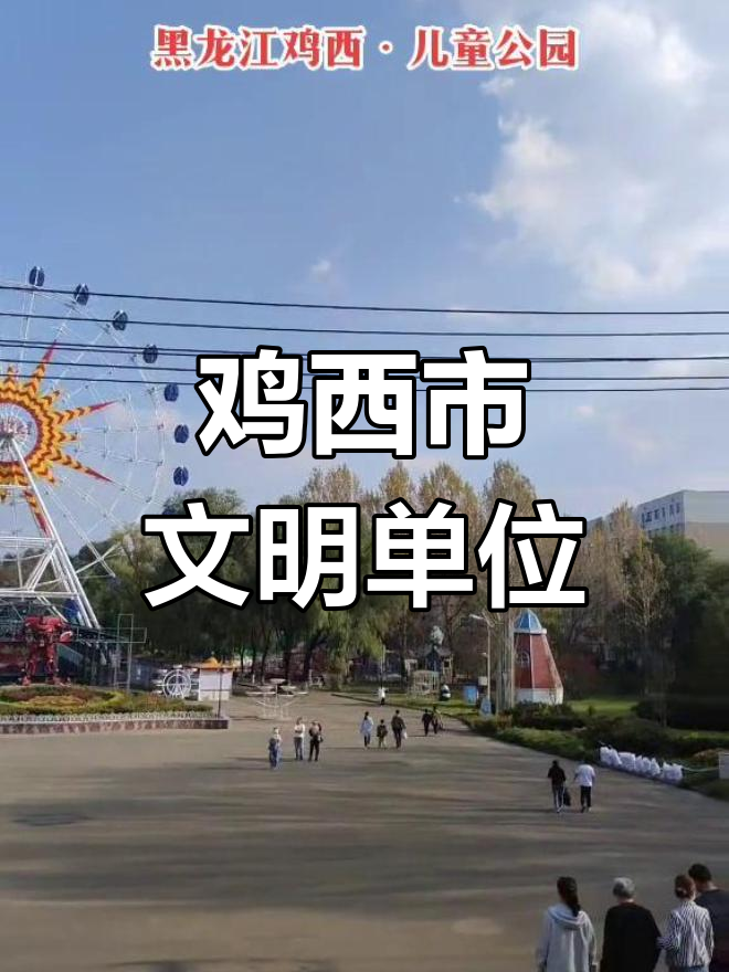 鸡西儿童公园:大型现代化游乐场