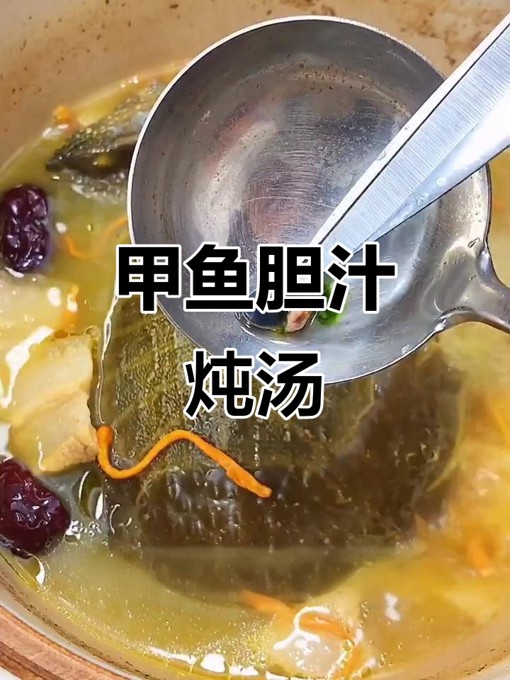 甲鱼胆汁加汤，味道竟然这么惊艳！