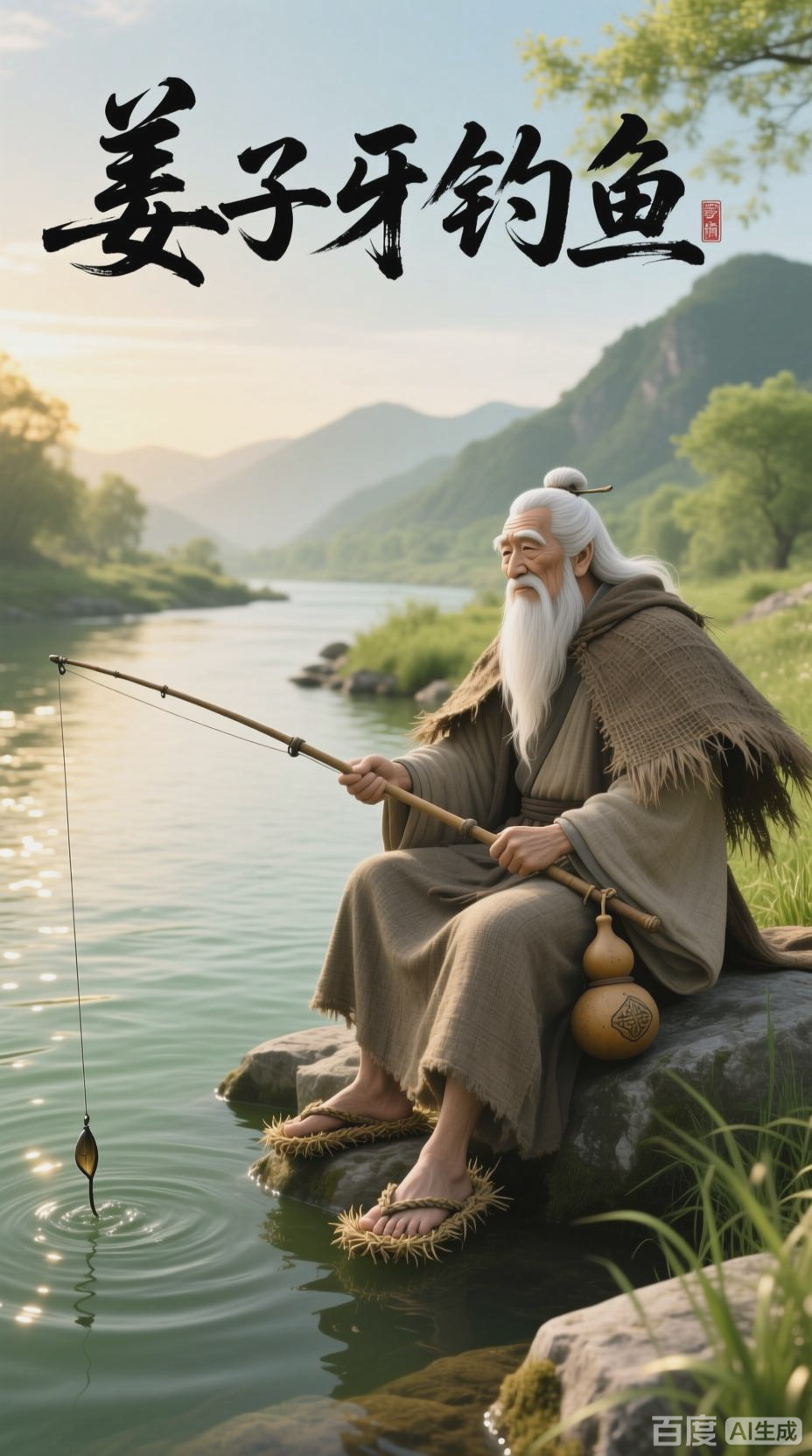 太公钓鱼，愿者上钩的神话