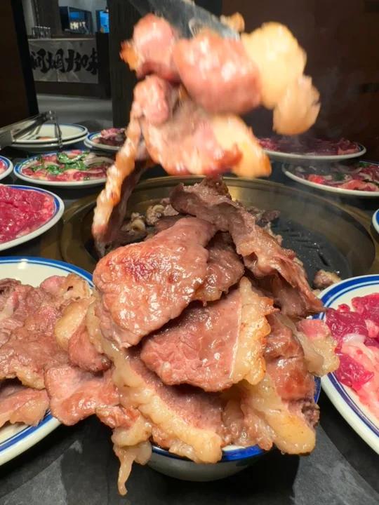卧槽!惠州……最牛逼的鲜切现烤牛肉!