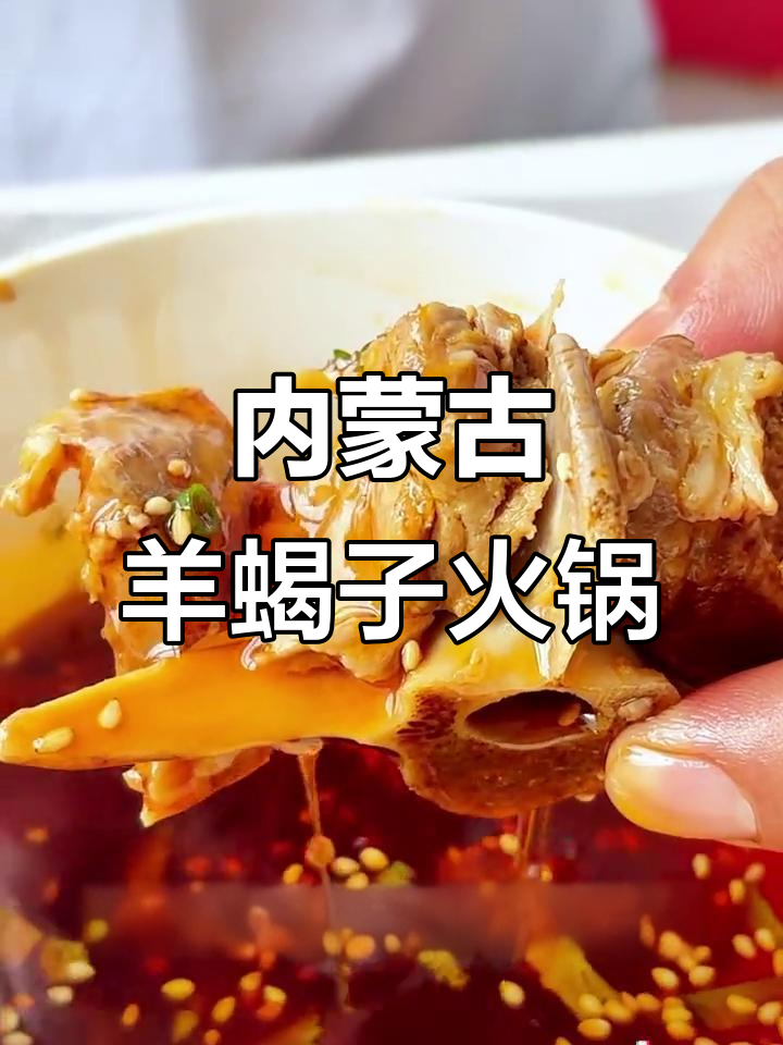 内蒙古羊蝎子火锅,肉质细腻汤鲜美,吃上一口停不下来
