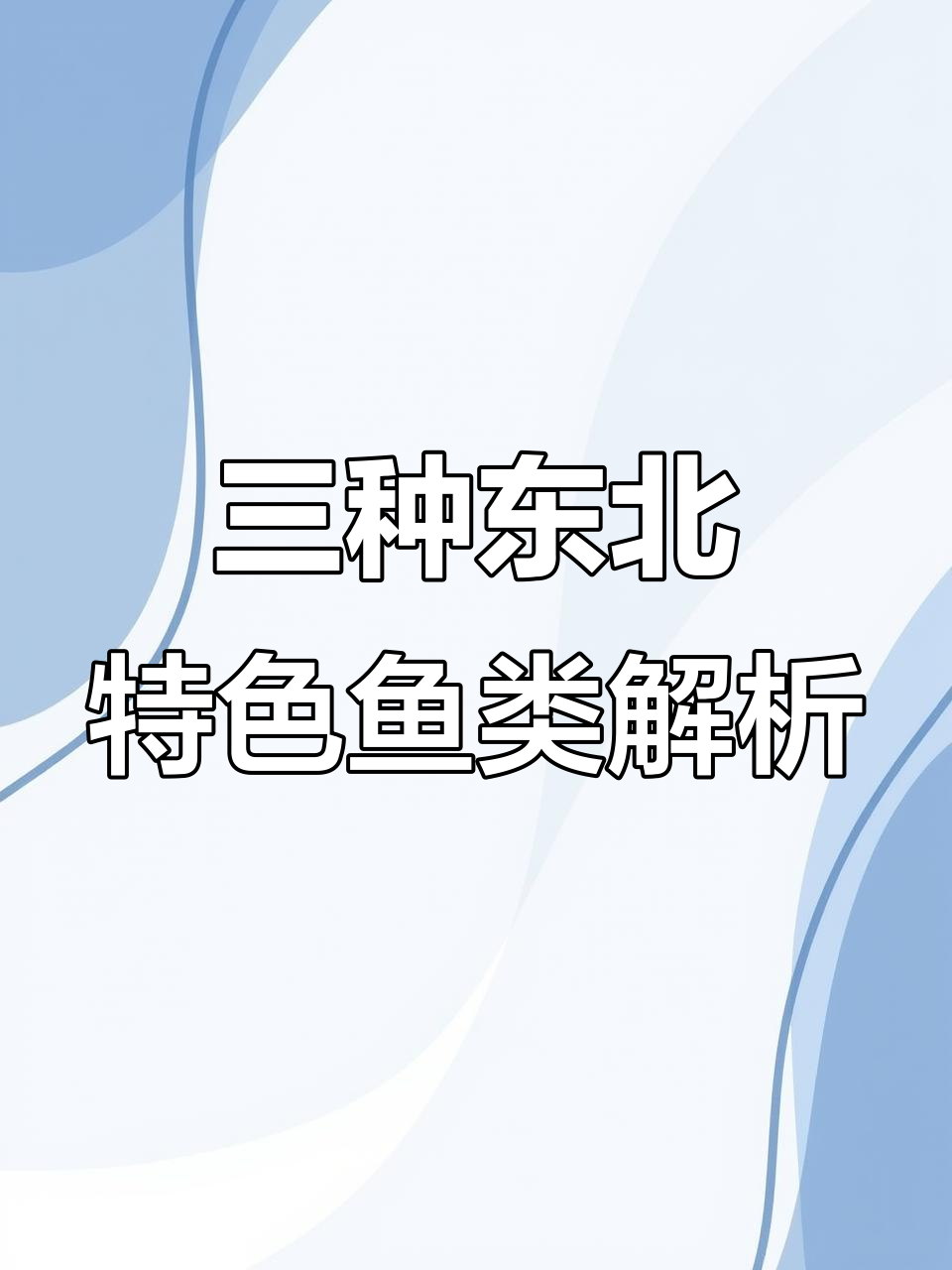 鲶鱼、黄嘎牙和牛尾巴，三种东北早市常见鱼的辨别技巧