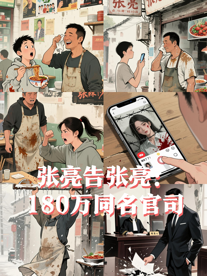 回顾：张亮起诉“张亮麻辣烫”，索赔180万，店老板：我就叫张亮
