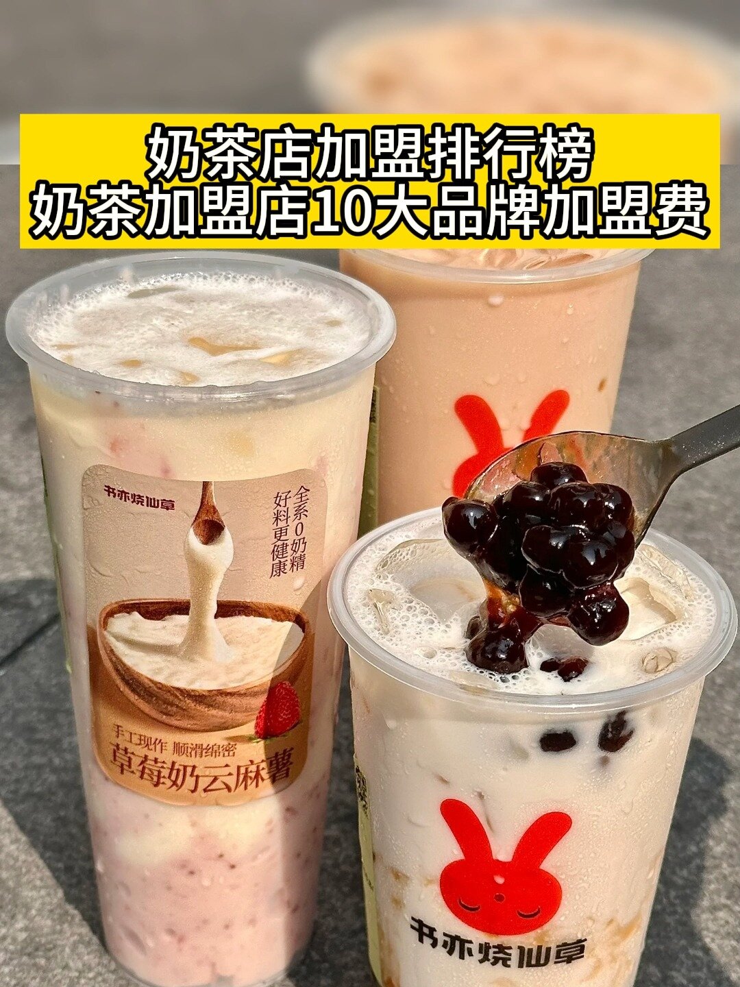 奶茶店加盟排行榜奶茶加盟店10大品牌加盟费