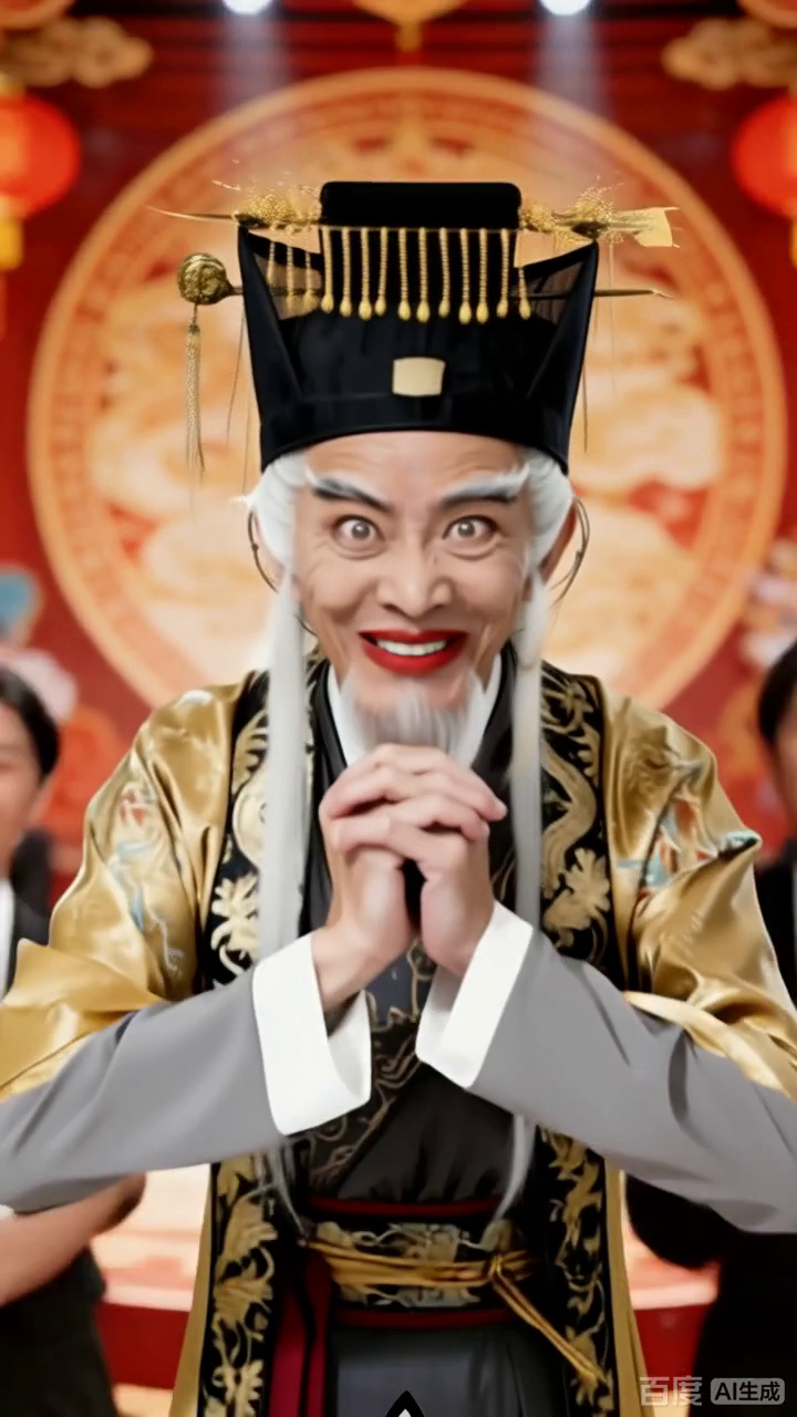 古装大叔的表情包时刻