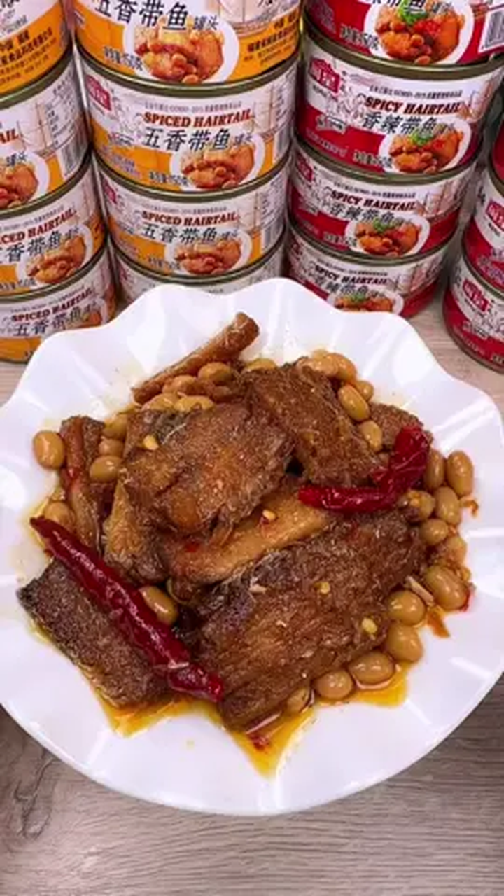带鱼罐头 妈呀太香了